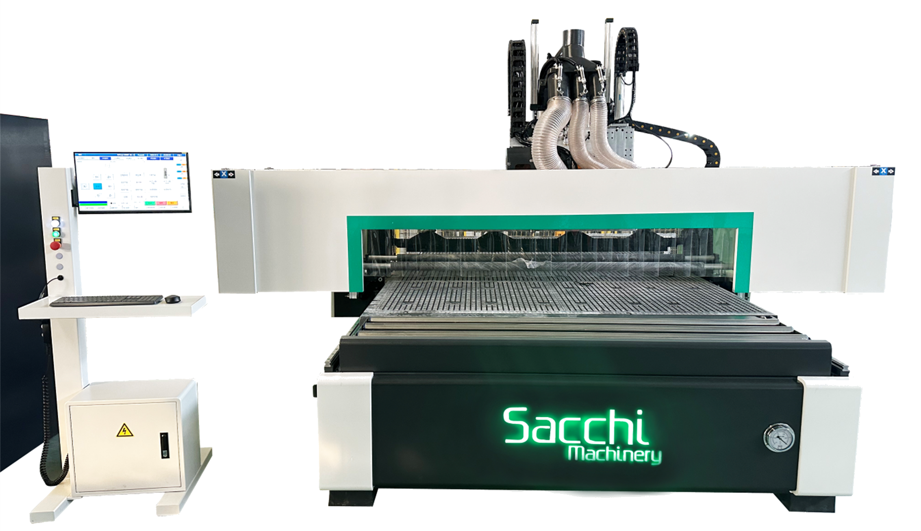 CNC Nesting - Línea F5, Carga/Descarga y Oscilobatiente