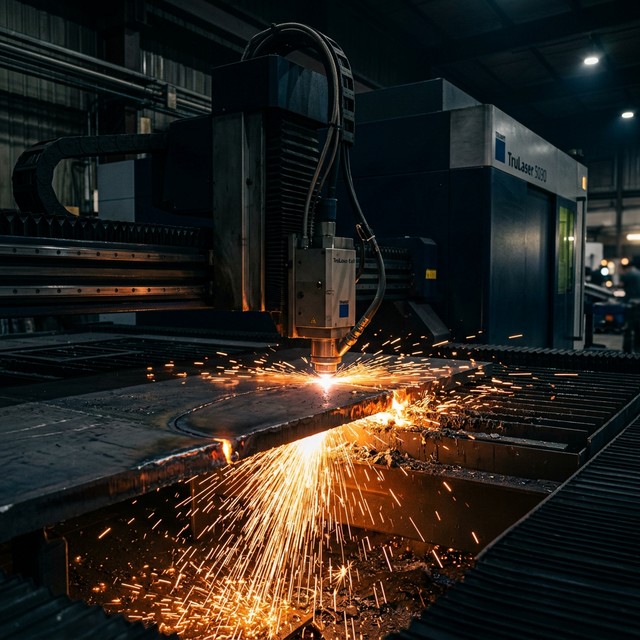 Láser fibra para corte de chapa