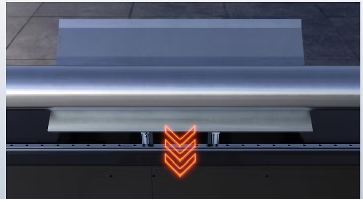 Mesa soporte función bajada